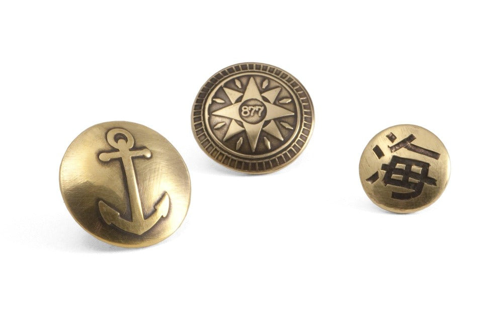 Compass Rose Anchor Buckle