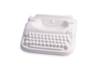 #400 Vintage Typewriter Japy white