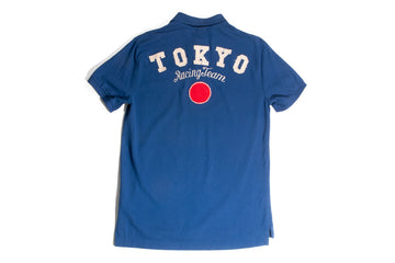 #198 - Men's polo shirt with embroidery “Tokyo Racing Team“ – one of one