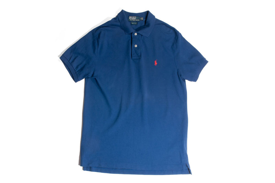 #198 - Men's polo shirt with embroidery “Tokyo Racing Team“ – one of one