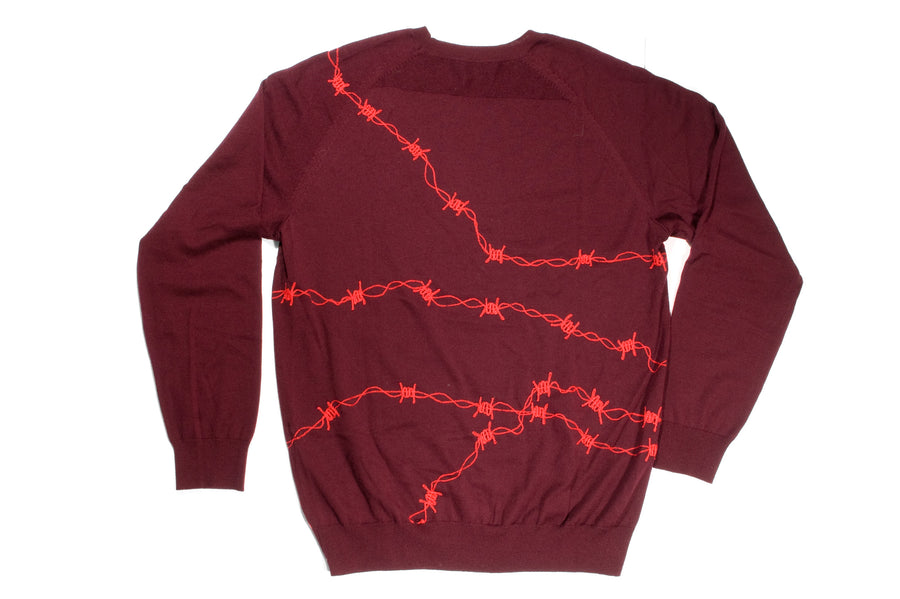 #199 - Men's sweater Barbwire – one of one