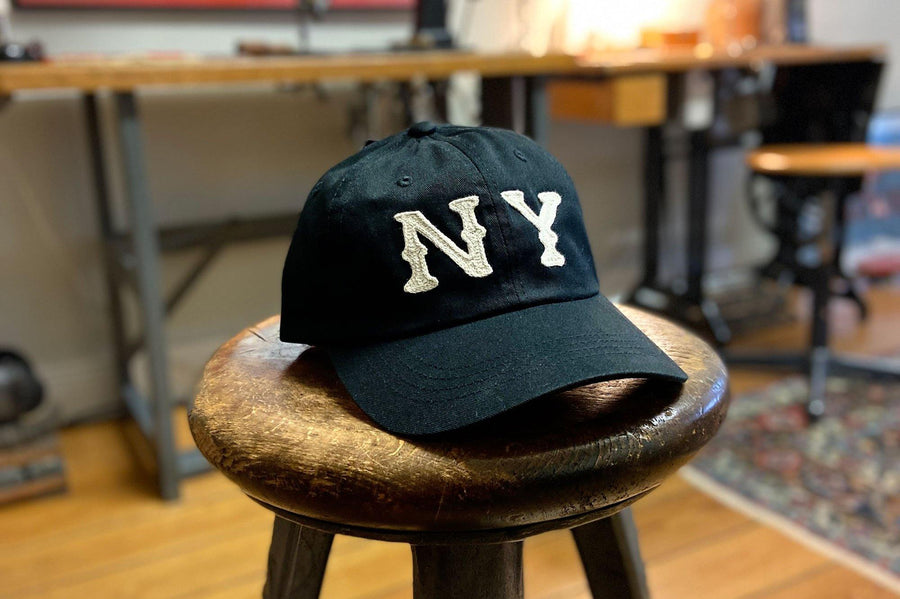 205 - Basecap Dad Cap New York black– 877 Workshop